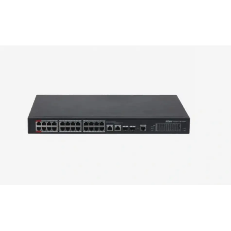Dahua Pfs4226-24et-240 24 Port 24xfe-2ge-2sfp Yönetilebilir 240w Poe Switch