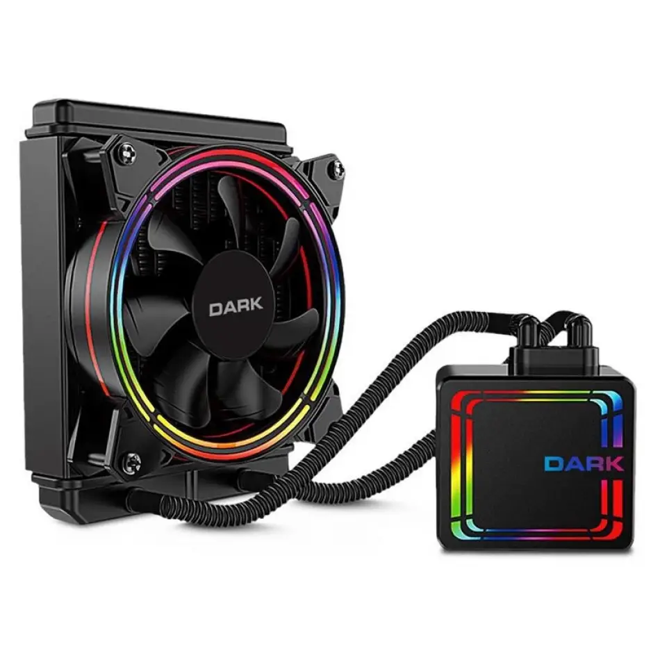 Dark AQuaforce W126 120mm Fıxed Rgb Ledli Sıvı Soğutma İşlemci