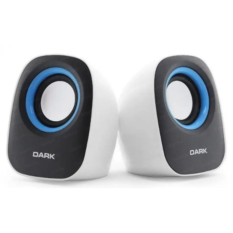 Dark Dk-ac-sp100 1+1 Multımedya Usb Speaker Beyaz