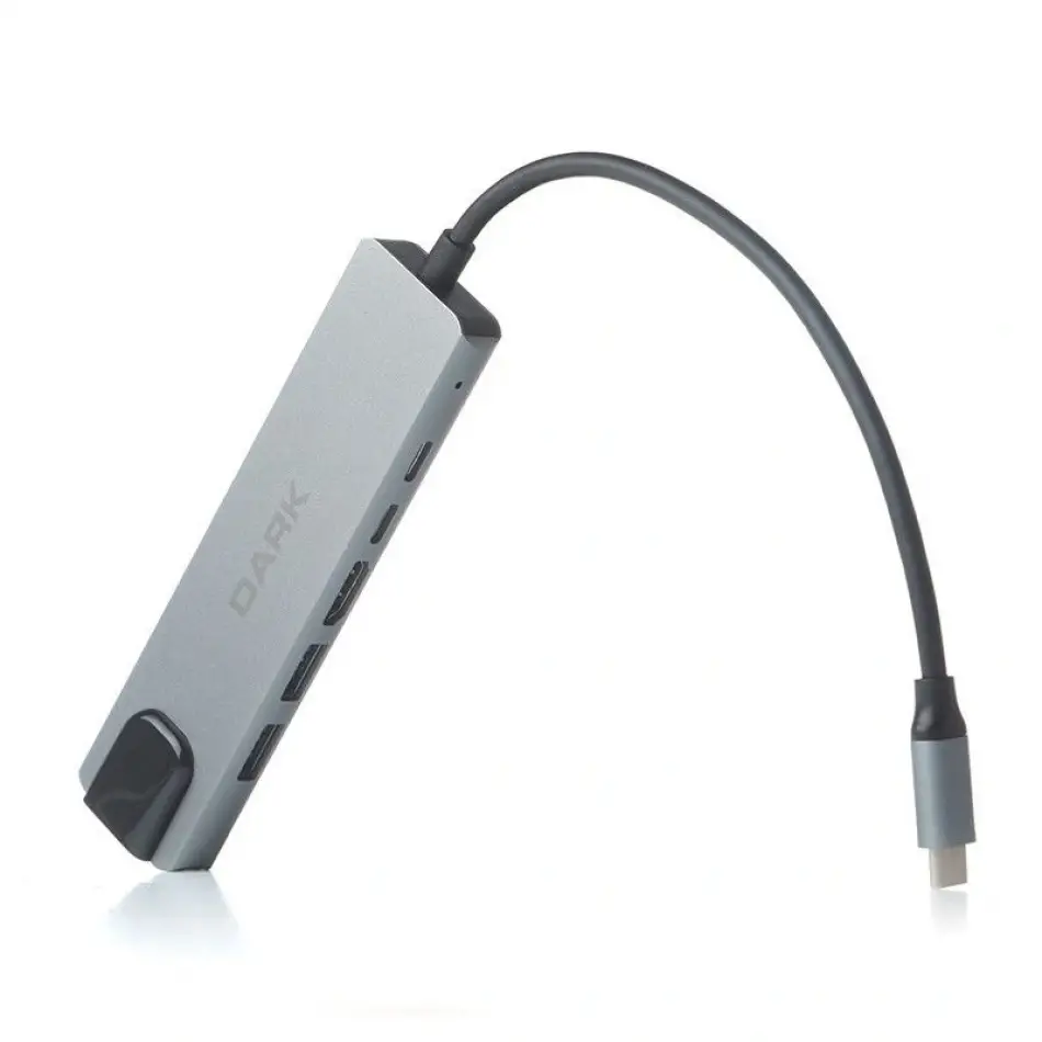 Dark Dk-ac-u31x47 Tip-c=>100w Rj45+hdmı+usb3.0usb-