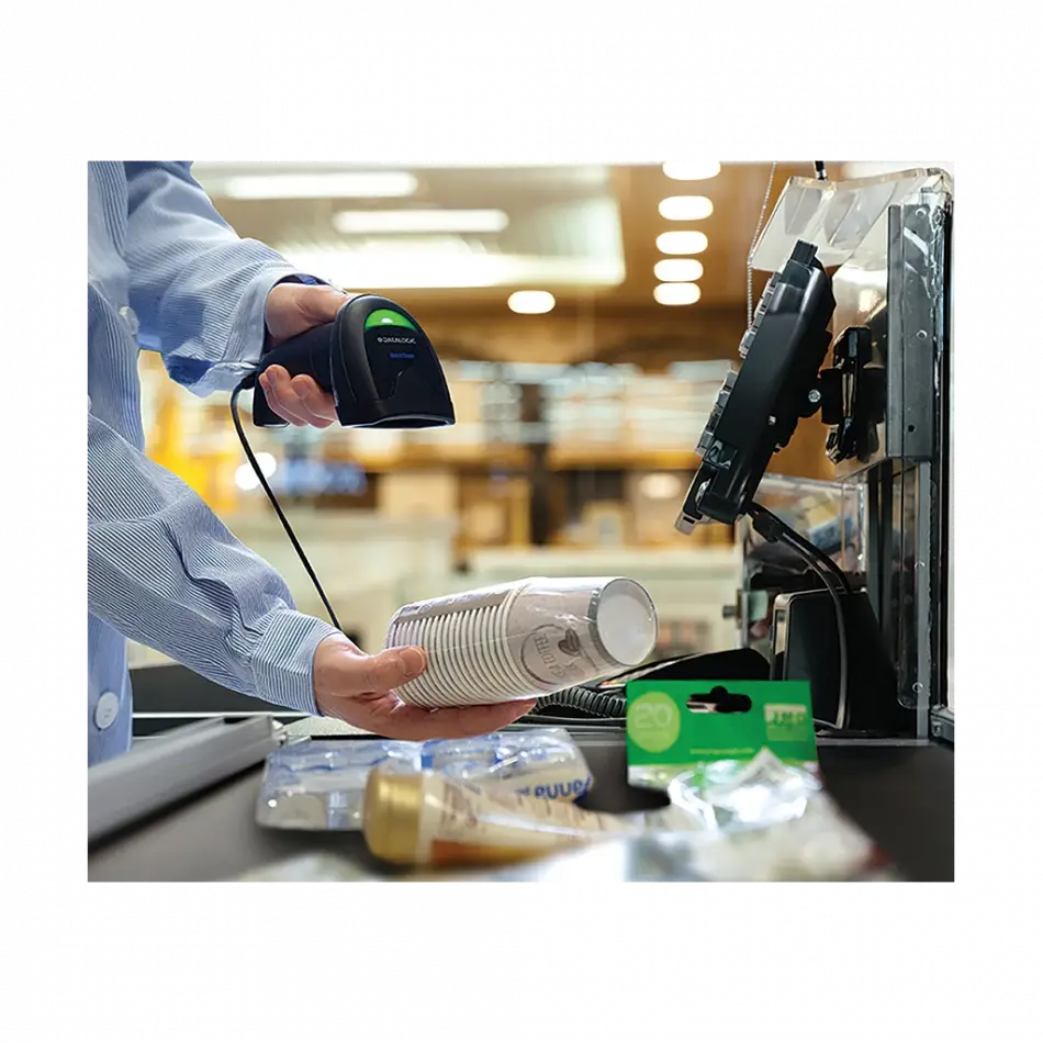 Datalogıc Quickscan Qd2590, El Tipi, Laser,  Usb Kablolu, 2d (kare Kod) Barkod Okuyucu (ayaklı)