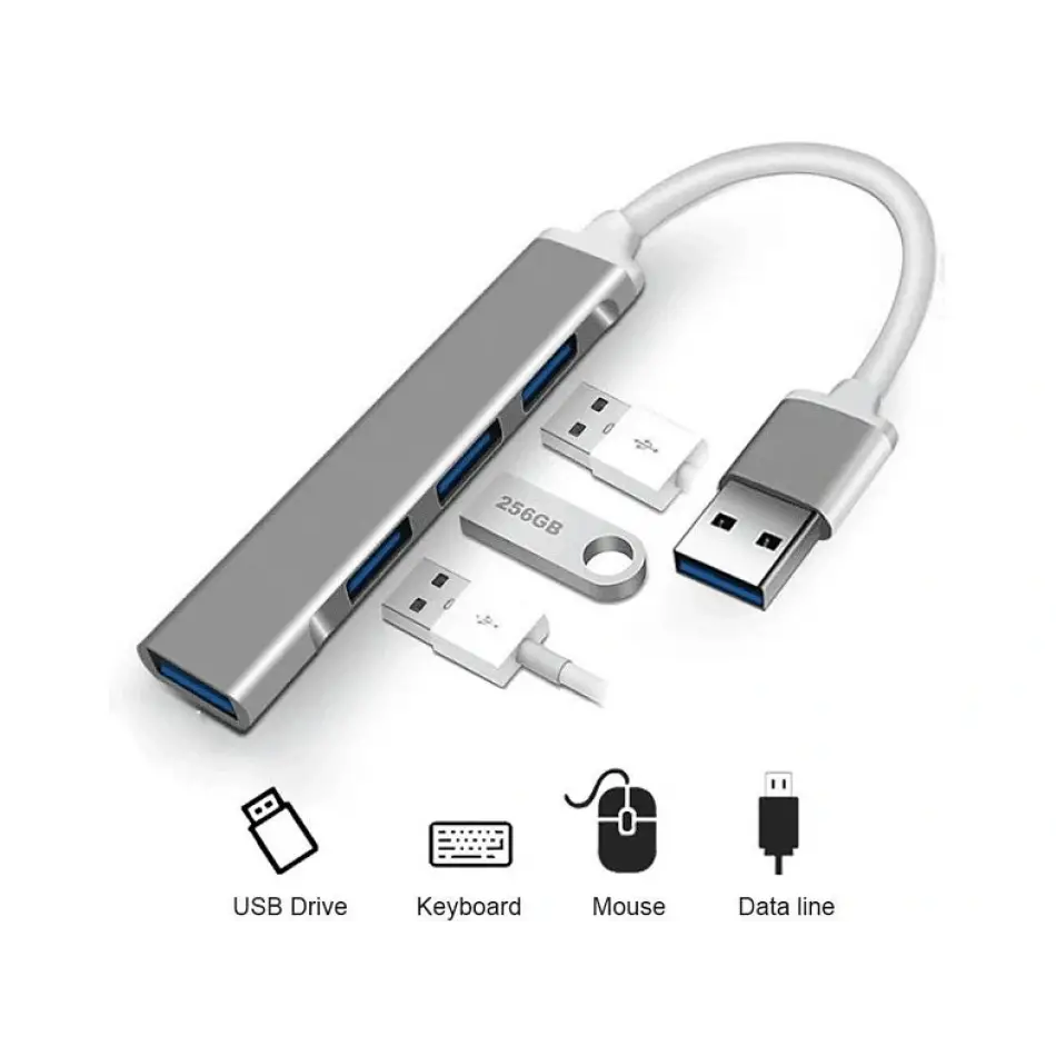 Daytona A-809 Usb=>4 Usb 3.0 5gbps Hub Adaptör