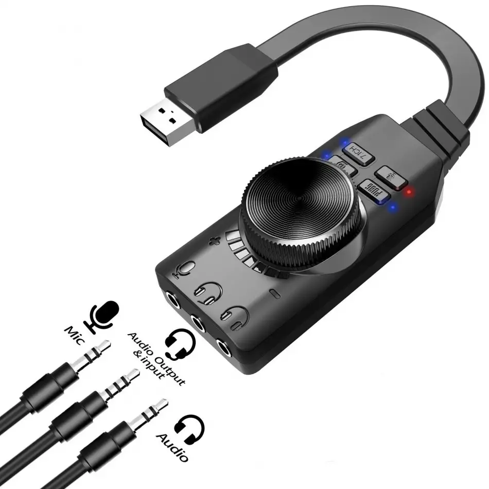 Daytona A4677 Harici Usb Ses Kartı 7.1 Dönüştürücü