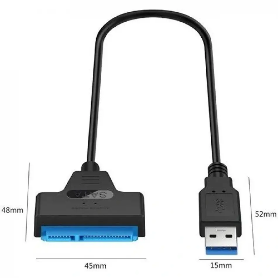 Daytona A4706 50cm Usb3.0 2.5-3,5 Sata Ssd+hdd