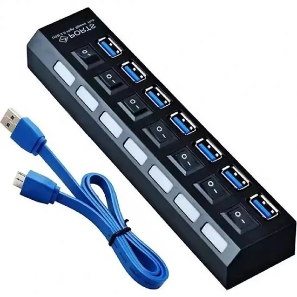 Daytona A5258  Usb3.0 7 Portlu Anahtarlı Çoklayıcı