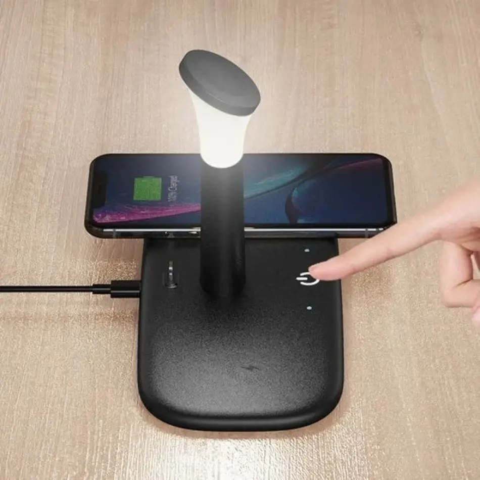 Daytona Bwo2 Kablosuz Lambalı Hızlı Şarj Standı,15