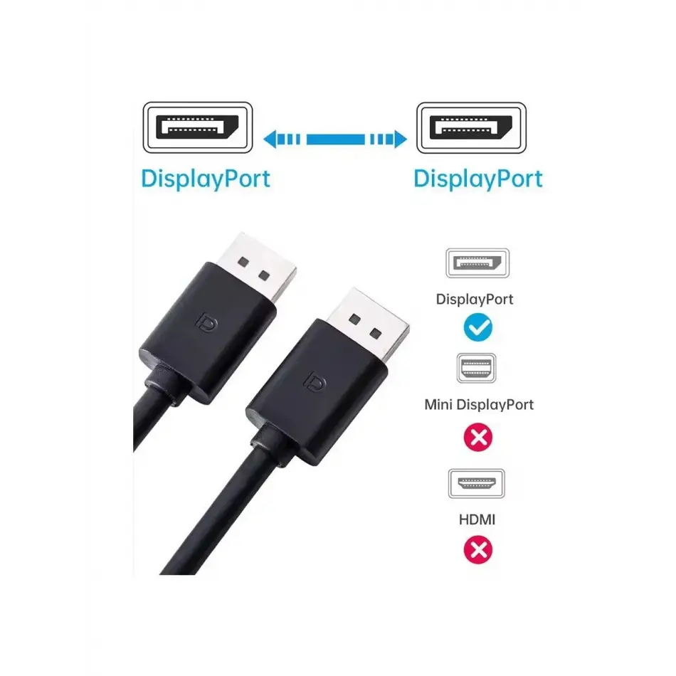 Daytona Dp2 1,8m Dp=>dp 4k 1.2v Kablo 3840*1260