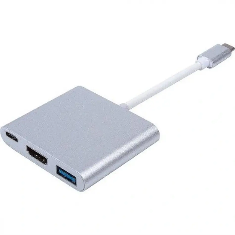 Daytona Fc-01 3lü Usb C Hub=>pd+hdtv+usb Adaptör
