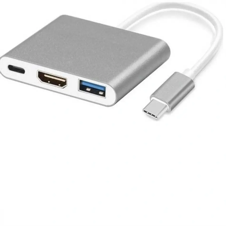 Daytona Fc-01 3lü Usb C Hub=>pd+hdtv+usb Adaptör