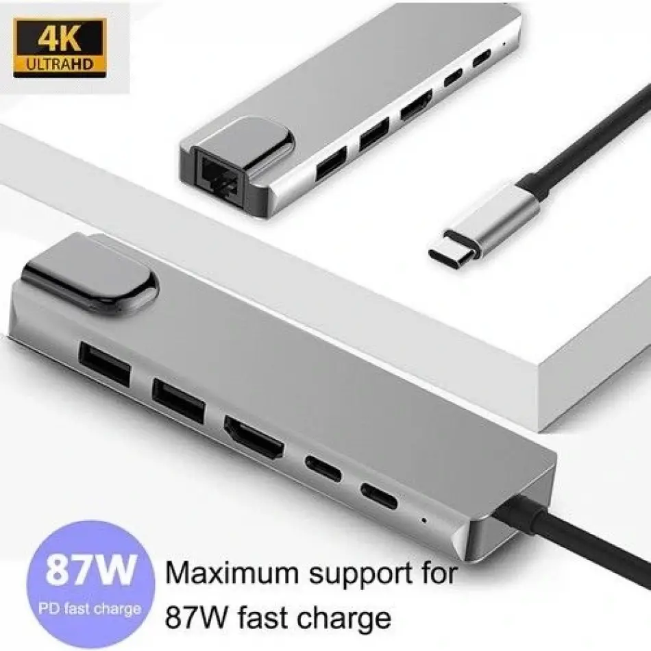 Daytona  Fc-04 8li Usb Type-c Docking Station