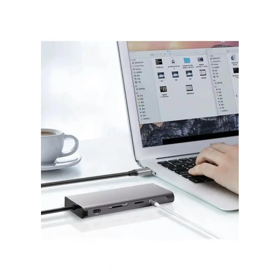 Daytona Fc-31g Tip-c=>11li  Gigabit Hub,füme