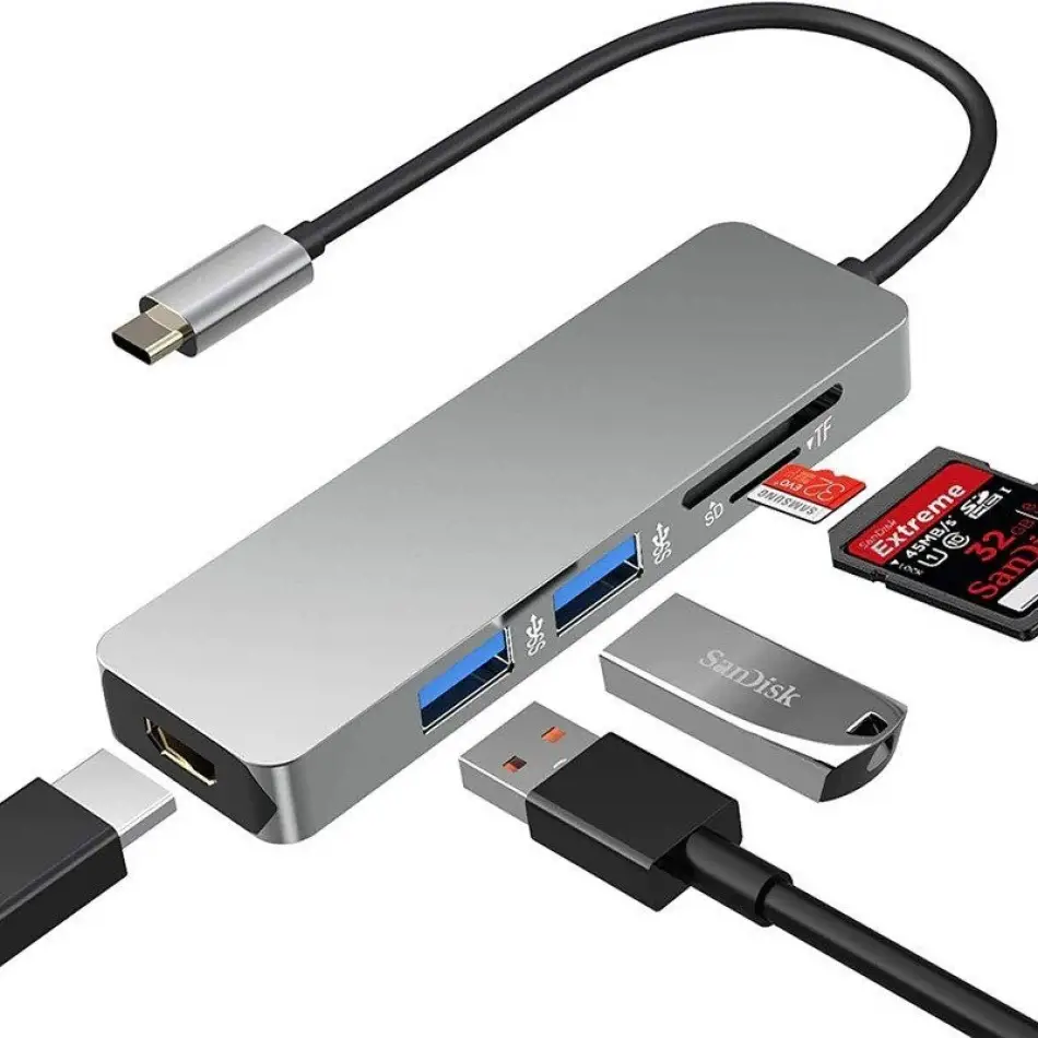 Daytona Fc17 5li Usb Type-c Dockıng Statıon