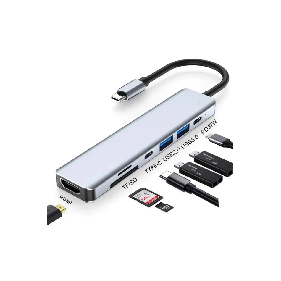 Daytona Hc13c 7li Usb Type-c Docking Station