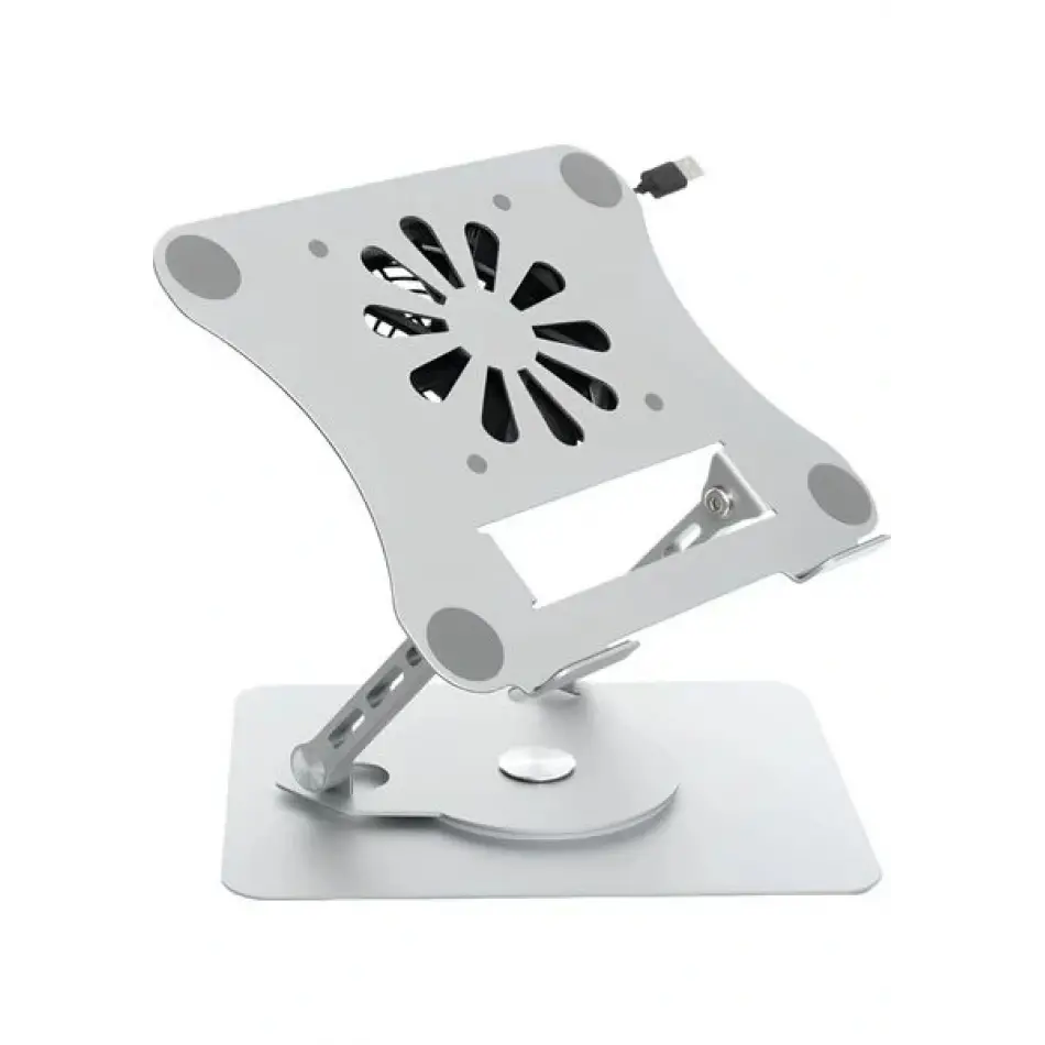 Daytona J41 360° Döner Metal Fanlı Notebook Stand,