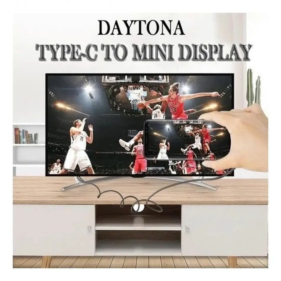 Daytona K-02 Usb Tip-c=>mini Display Port Çevirici
