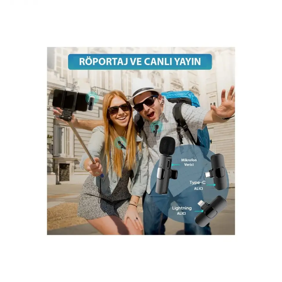 Daytona K9-l2 Kablosuz Lightning 2li Yaka