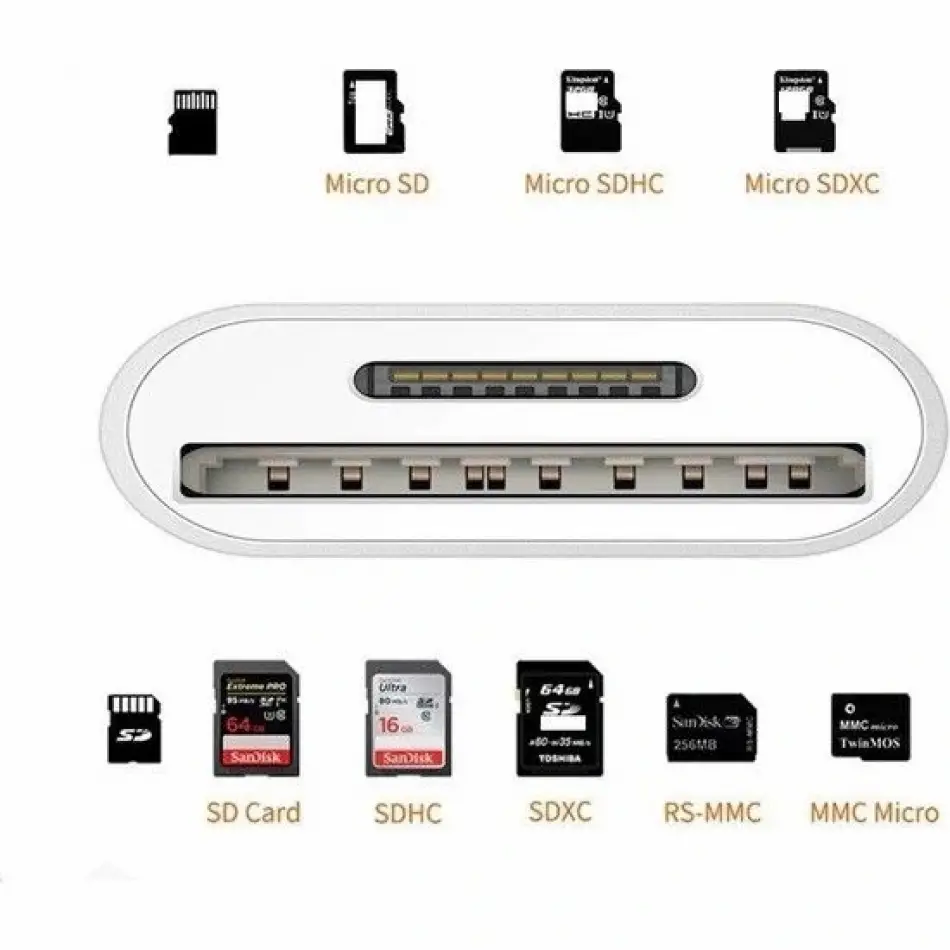 Daytona  Nk1022 İphone Lightning=>sd Kamera,micro