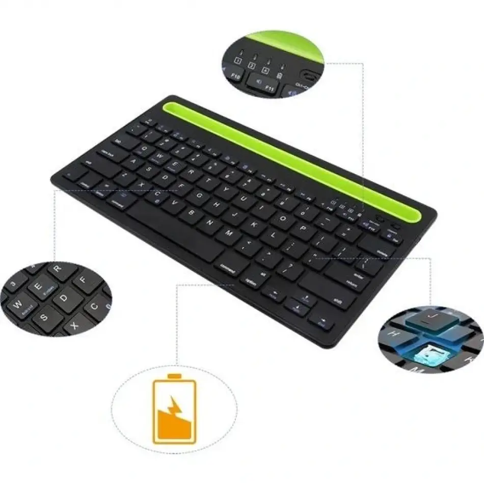 Daytona Rk908 Q İng Kablosuz Klavye+telefon Tutucu