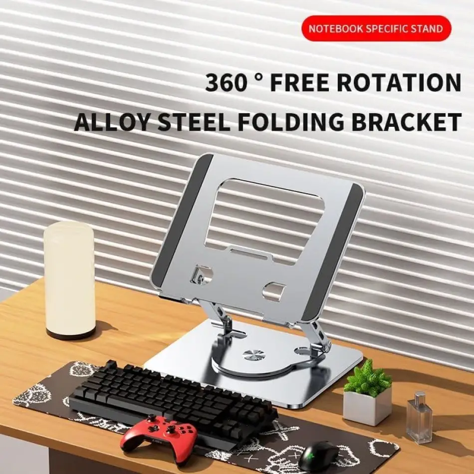 Daytona Zr-104 Alüminyum 360° Notebook Stand,füme