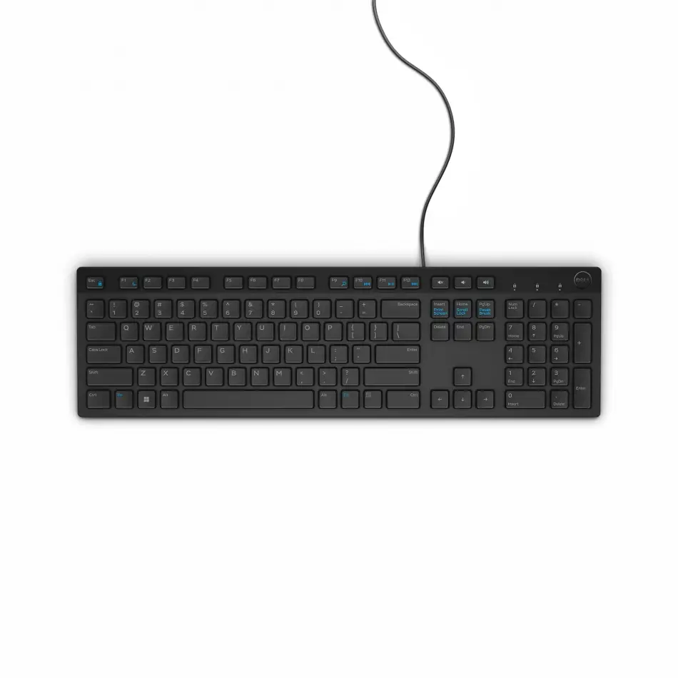 Dell Kb216 Multimedia Kablolu Usb Klavye İngilizce