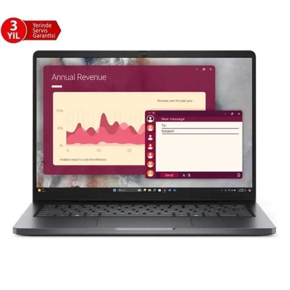 Dell Pro 14 Core U7-255u 16gb 512gb Ssd 14 Ubuntu Bto107_pc14250_u