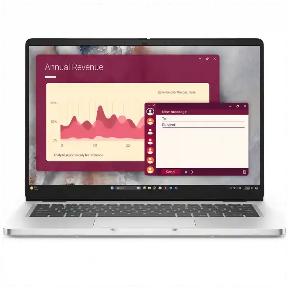 Dell Pro 14 Pc14250-bto107-u Ultra 7-255u, 14 Fhd, 16gb Ram, 512gb Ssd, Paylaşımlı Ekran Kartı, Free Dos Notebook (210290343)