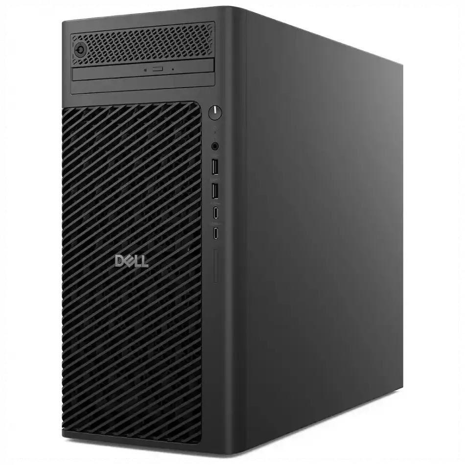 Dell Pro Max Tower T2, Fct2250-2, Ultra 7 265, 16gb Ddr5 Ram, 512gb Ssd, 8gb Nvidia Rtx A1000 Ekran Kartı, Windows11 Pro, Tower İş İstasyonu