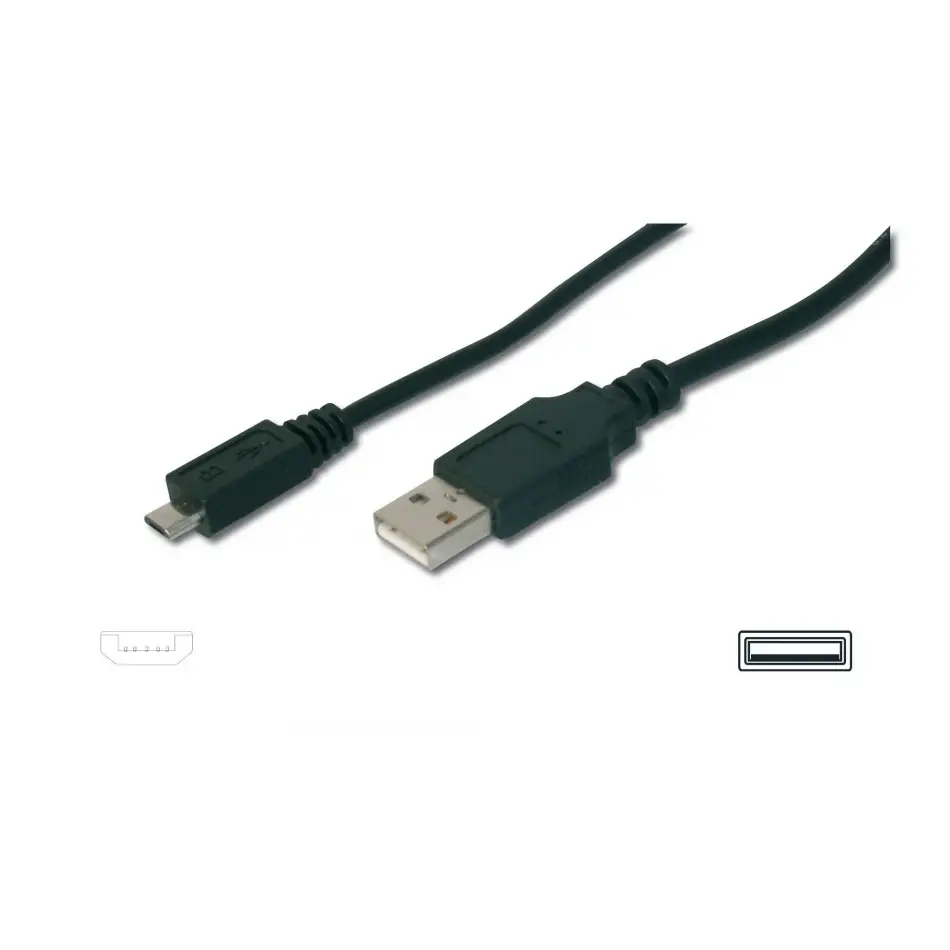 Digitus  Ak-300110-010-s 1m Usb  A E<=> Mikro Usb