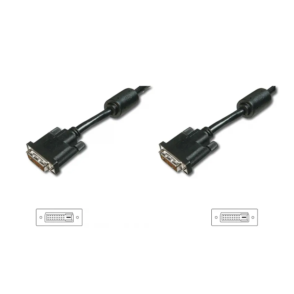 Digitus Ak-320101-020-s 2m Dvi-d(24+1 E)<=>dvi-d