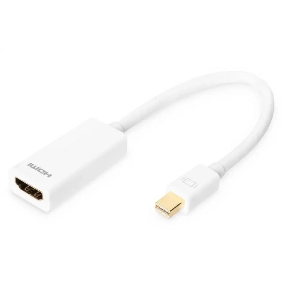 Digitus Ak-340404-001-w 15cm Mini Dp(e)<=>hdmı A(d