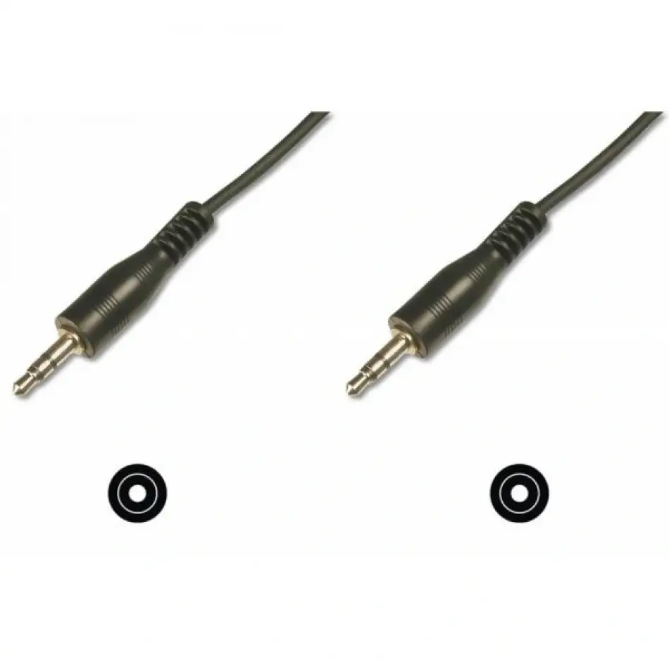 Digitus  Ak-510100-015-s 1,5m 3,5mm(e)/(e)stereo K