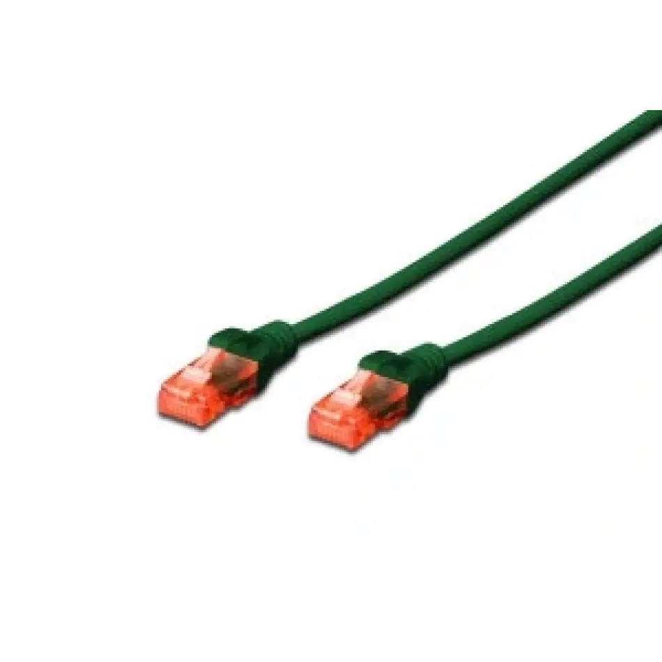 Digitus Dk-1617-005/g 0,5m Cat 6 Patch,awg 26,yeşi