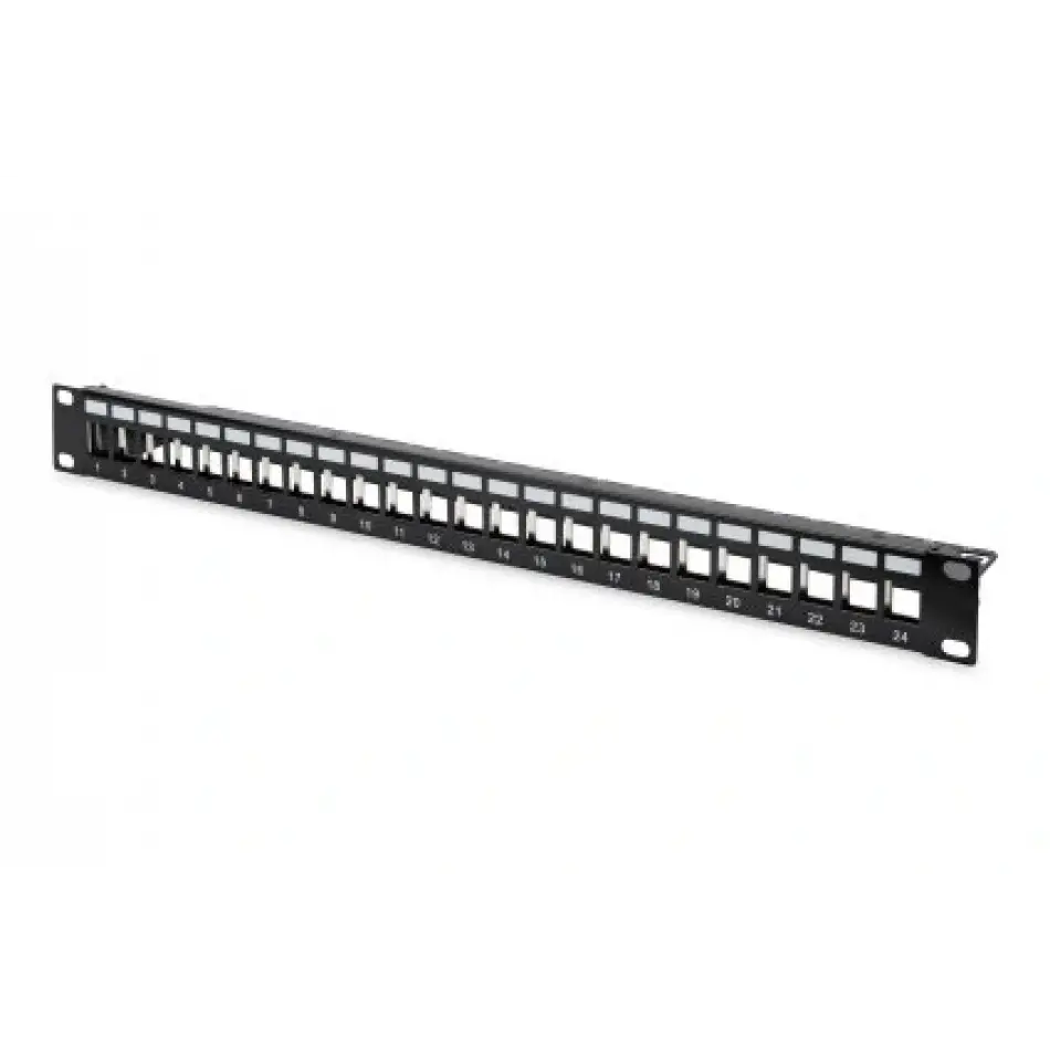 Digitus Dn-91411 24lü 1u Siyah Boş Patch Panel