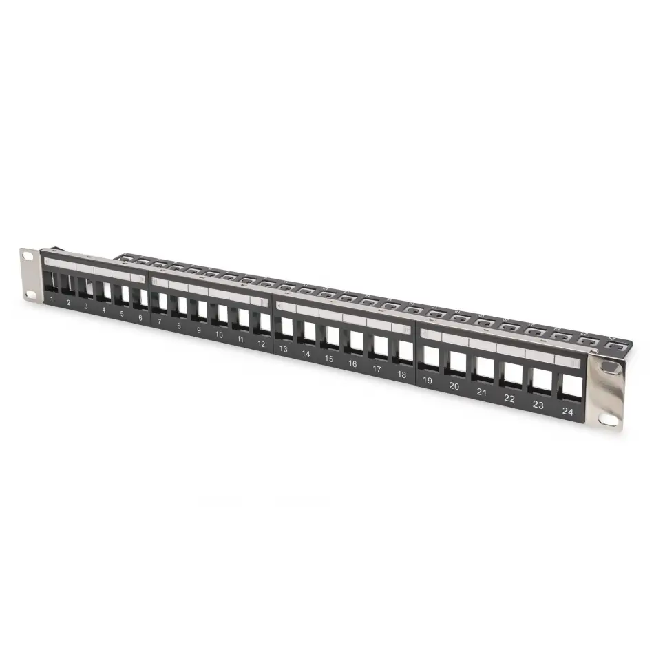 Digitus Dn-91411-lf 24lü 1u Siyah Boş Patch Panel
