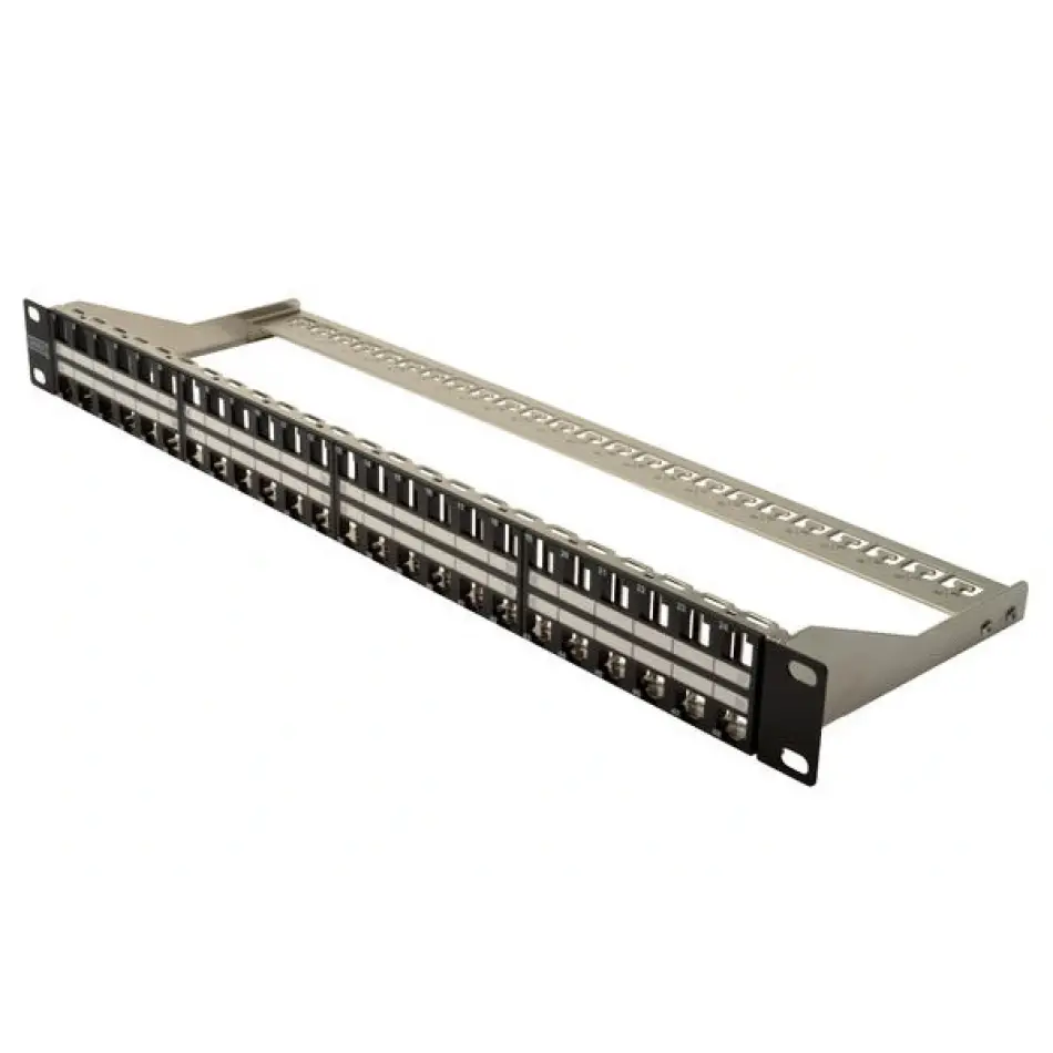 Digitus Dn-91424  48li  1u Siyah Boş Patch Panel