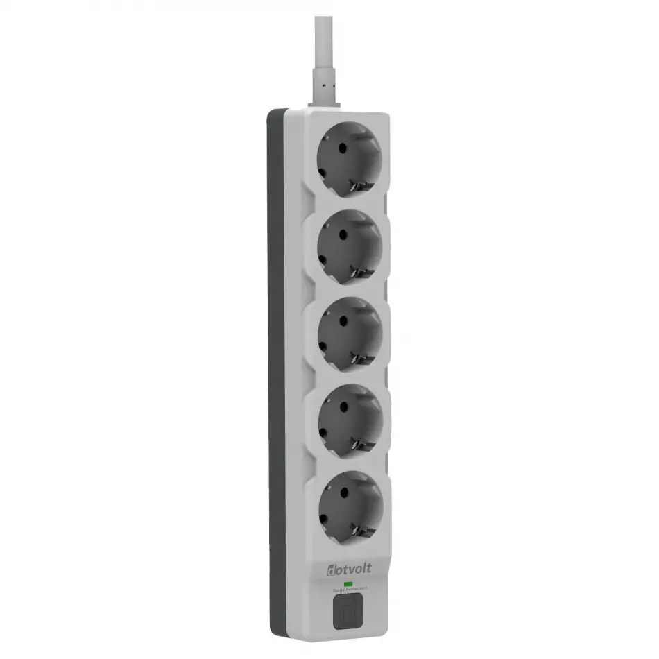 Dotvolt Surge Hunter 5li Akım Korumalı Priz