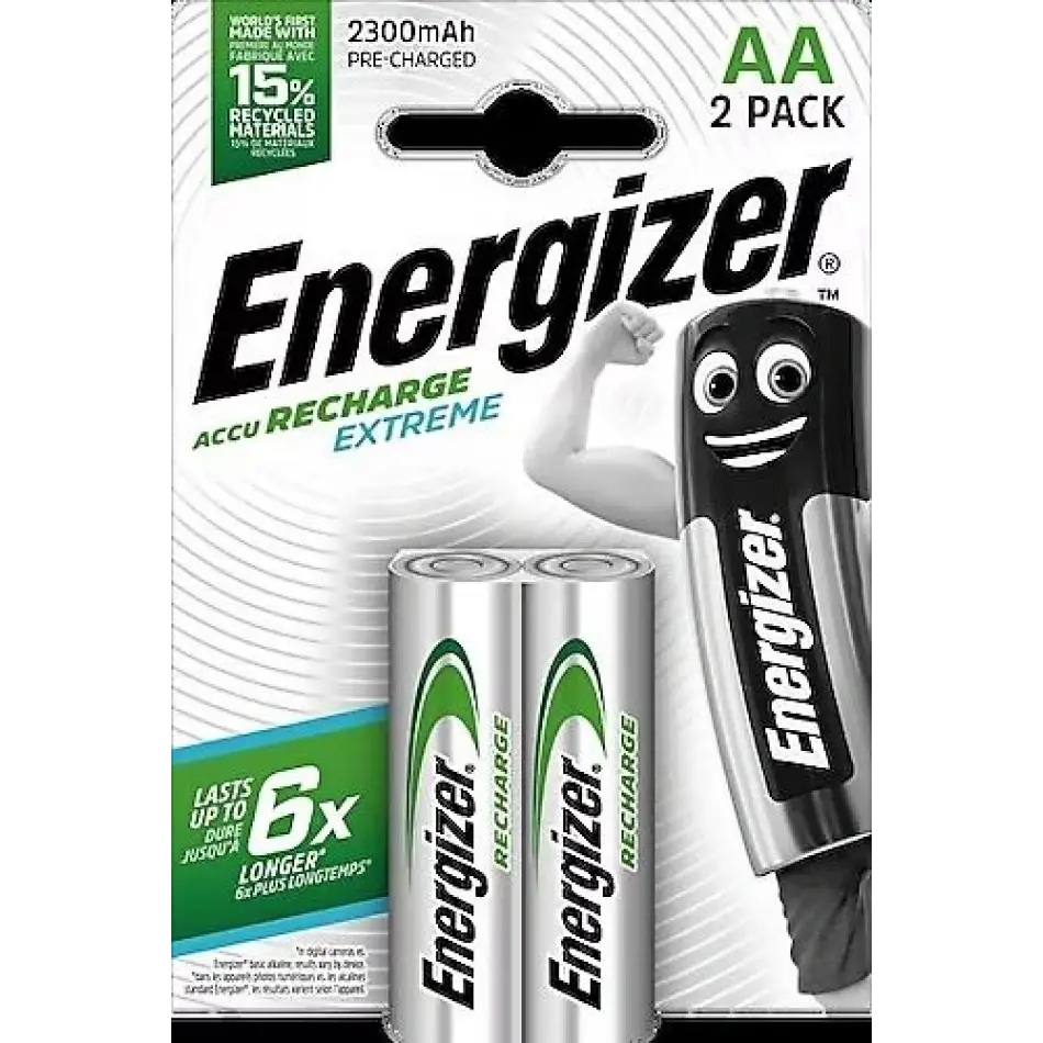 Energizer Extreme Rech Aa Bp 2li (2300 Mah)