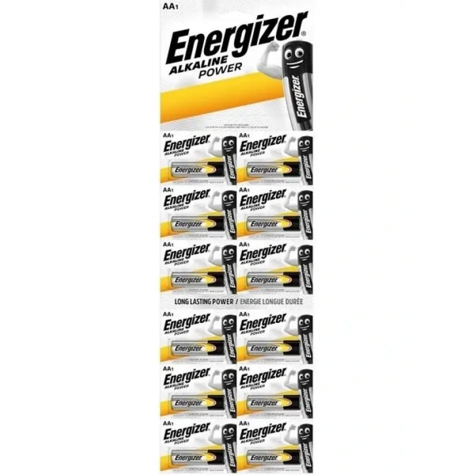 Energizer Power Alk Aa Bp1x12 Sgh - Kartela 12li