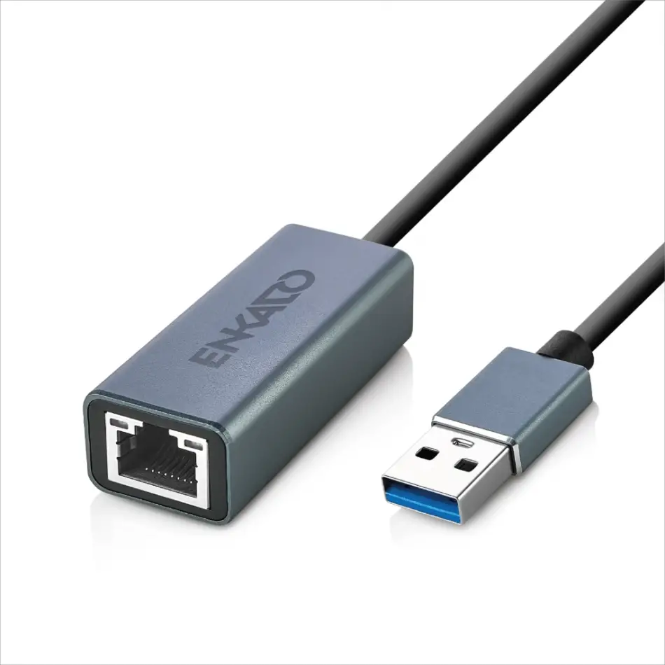 Enkado Ekd-tp44, Usb To Rj45, Metal, Ethernet Kartı