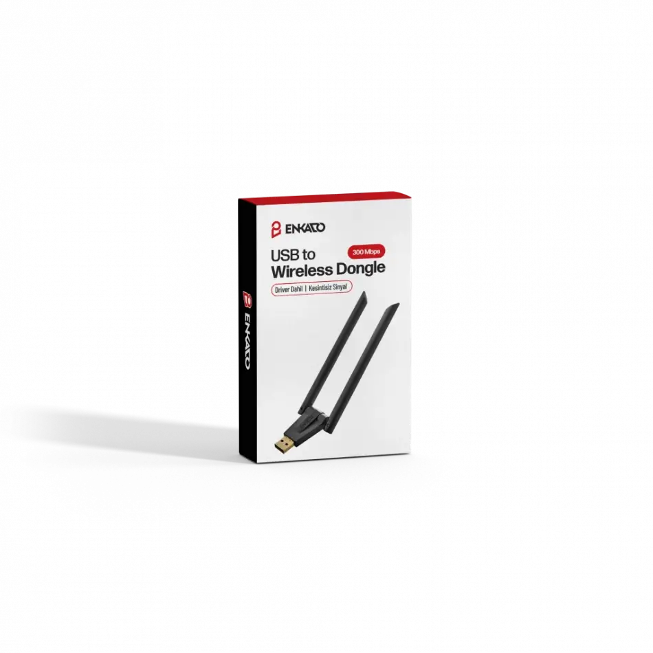 Enkado Ekd-uw91, 300mbp, 2.4ghz, 2dbi Harici Anten, Usb2.0, Wıreless Ethernet