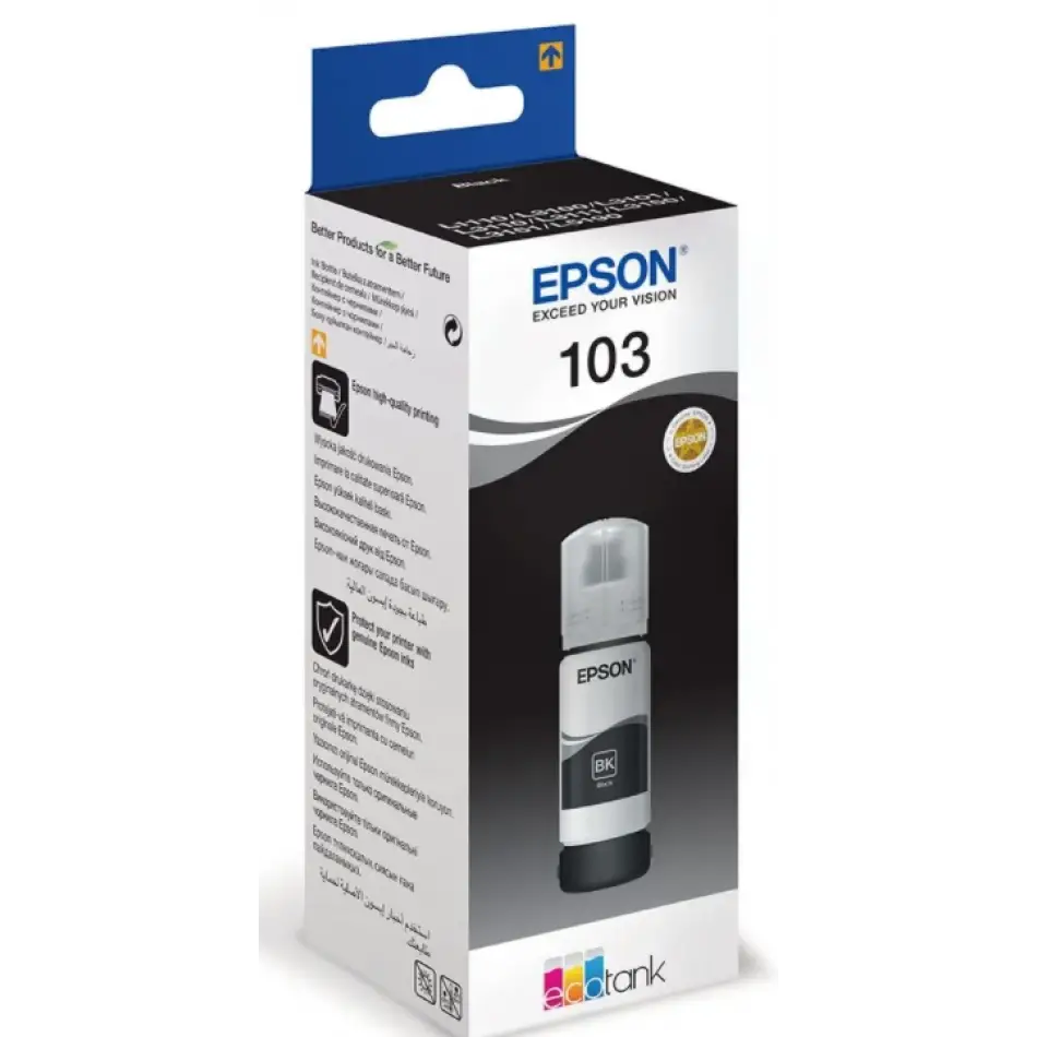 EPSON 103 EcoTank Black bottle (65ml)