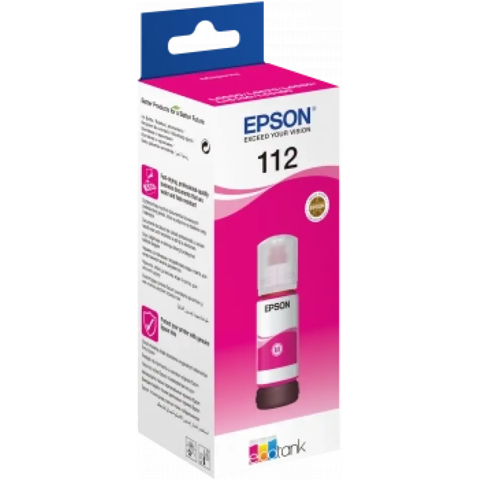 EPSON 112  KIRMIZI MUREKKEP SISE