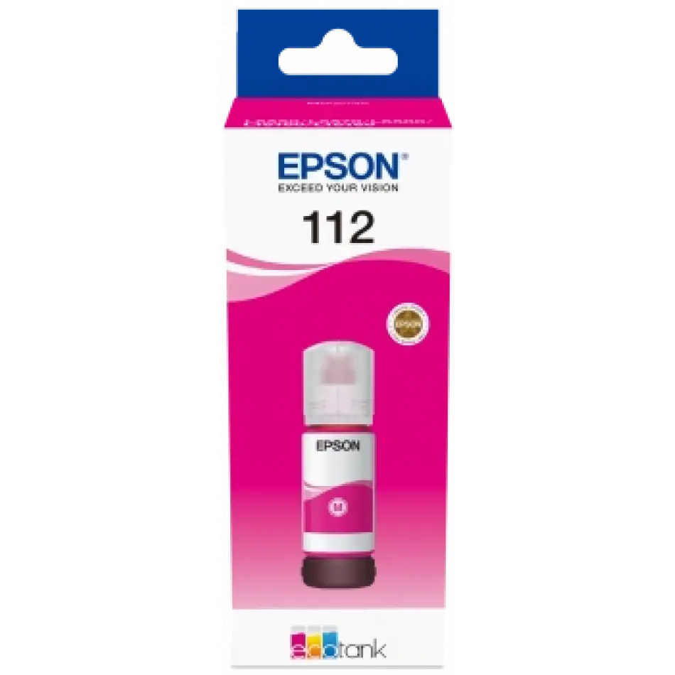 EPSON 112  KIRMIZI MUREKKEP SISE