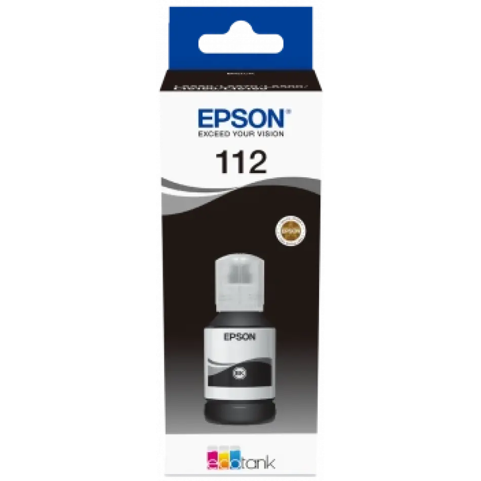 EPSON 112 SIYAH MUREKKEP SISE C13T06C14A