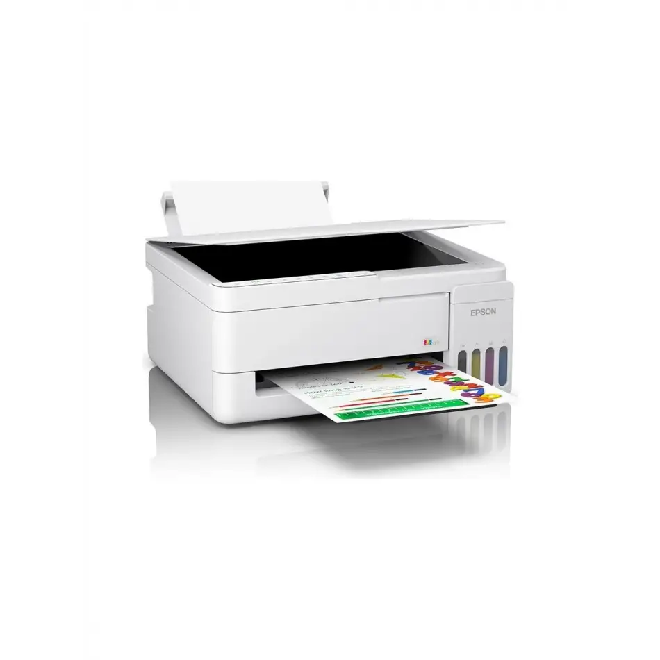 Epson Ecotank L3356 Whıte Color Tank Fot/tar/yaz A4 Wıfı
