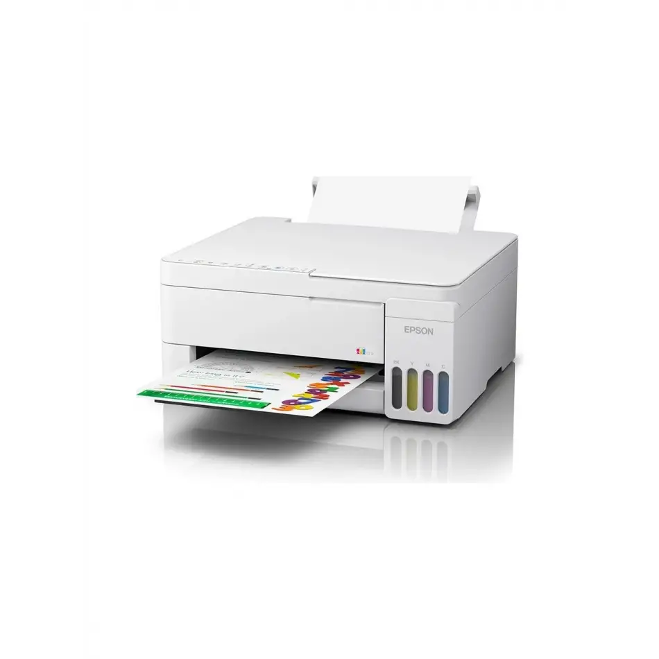 Epson Ecotank L3356 Whıte Color Tank Fot/tar/yaz A4 Wıfı