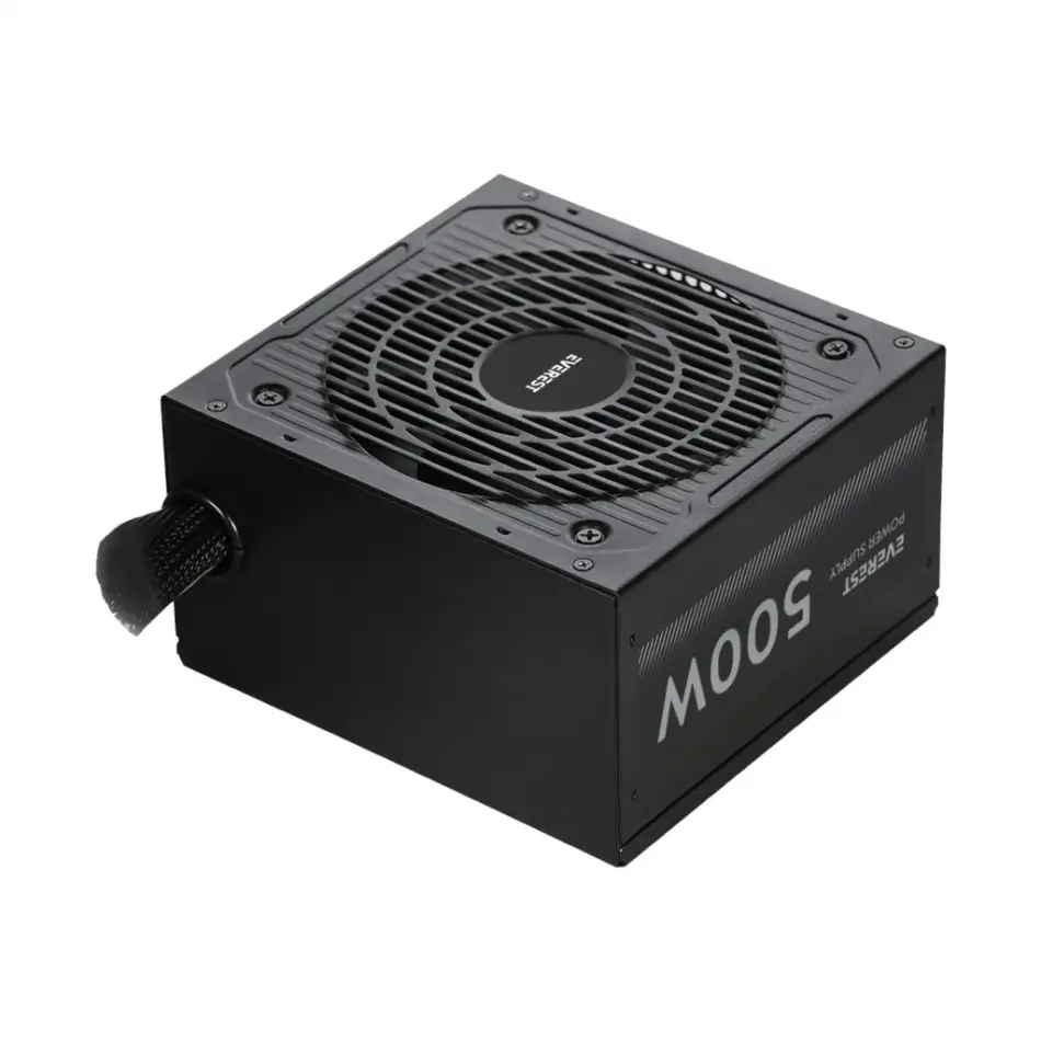 Everest Eps-500a, 500w, 12cm Fan, Atx, Gamıng Power Supply (psu) Bulk