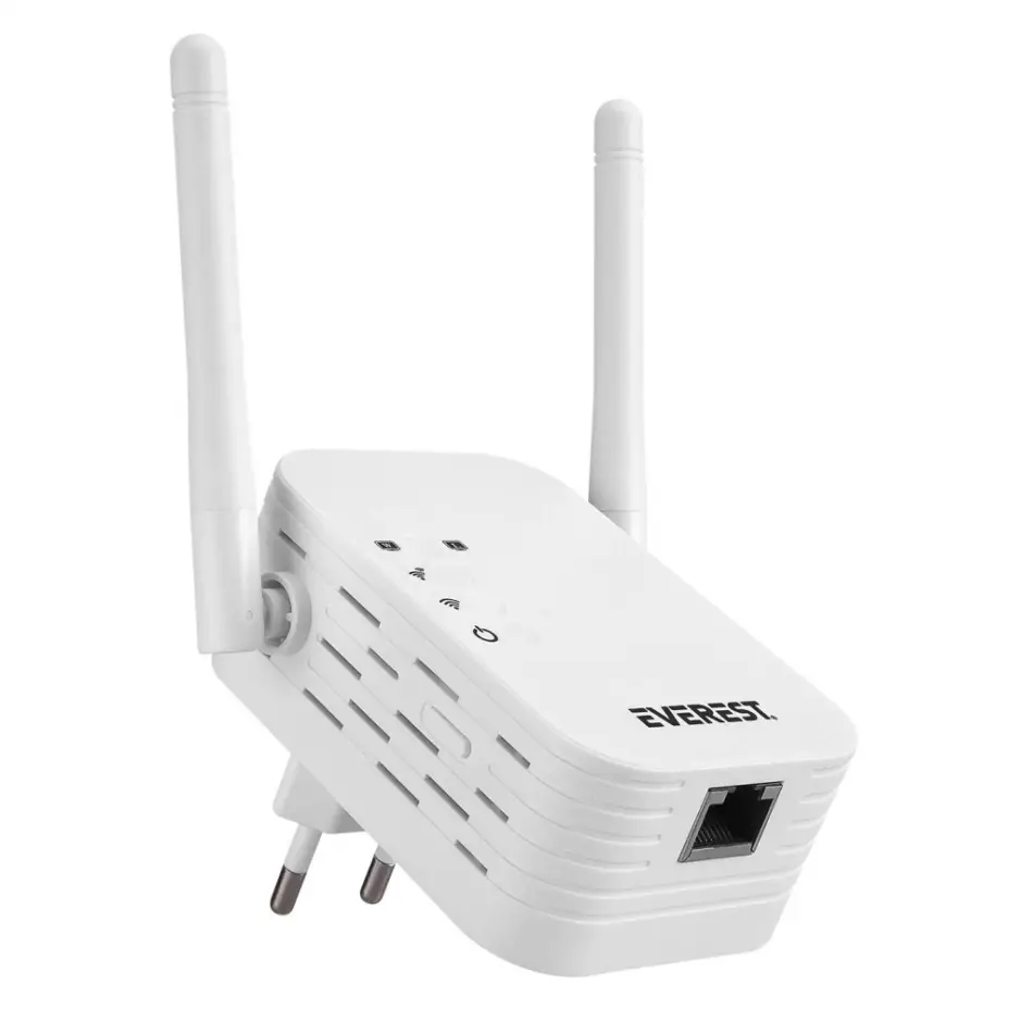 Everest Ewr-n302, 300mbps, 2,4ghz, Wps Butonu, 1port Lan/wan, Menzil Genişletici