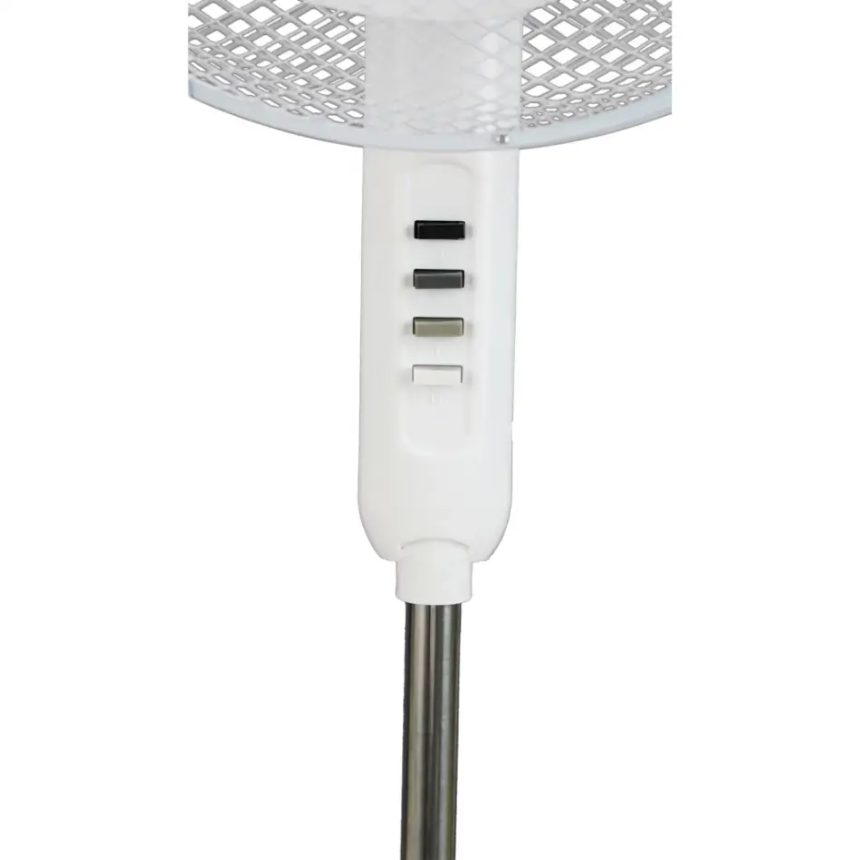 Everest Fan10, Beyaz, Ecowind, 3 Kademeli Hız, 40cm 3 Kanat Pervane Ve Çerçeve, 45w, Otomatik Salınım, Yükseklik Ayarlı Vantilatör