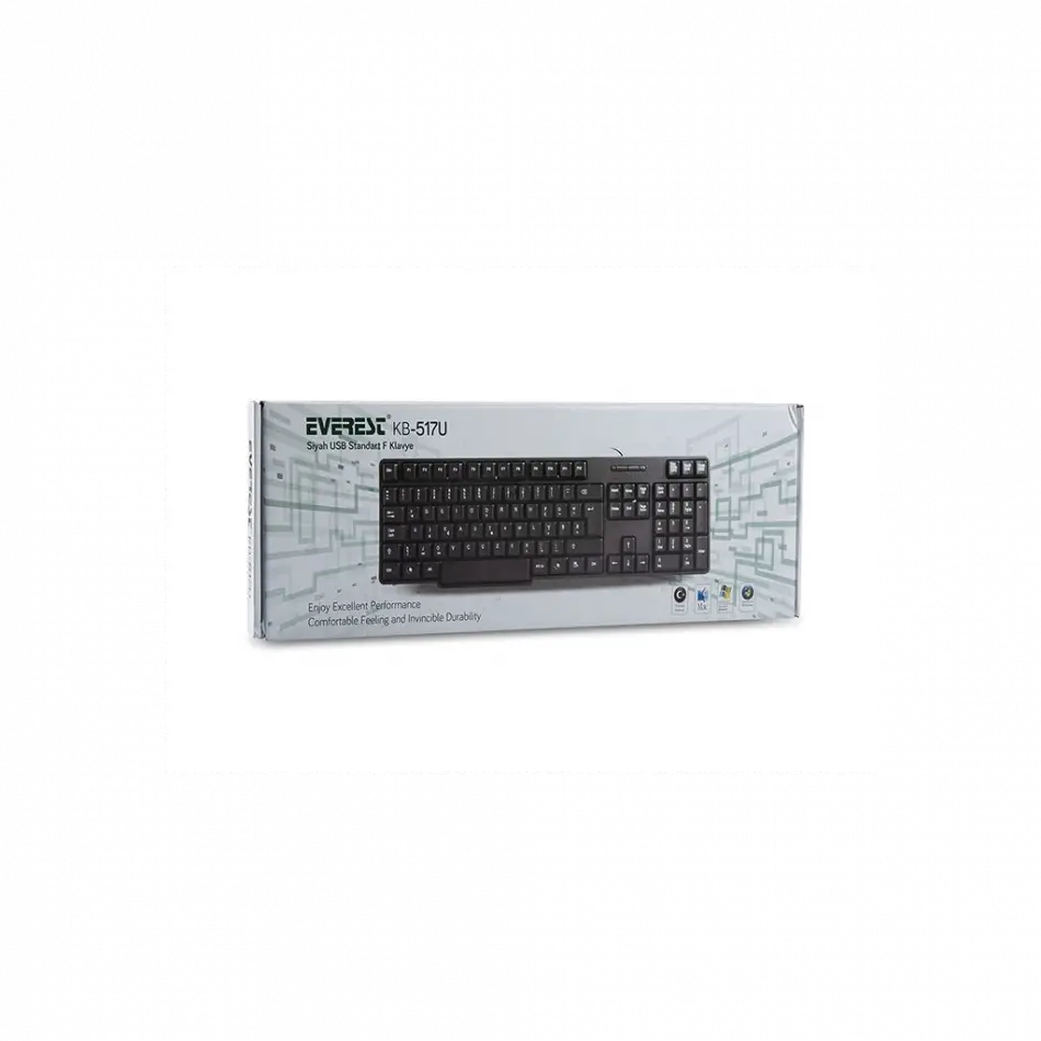 Everest Kb-517u F Standart Klavye Usb (s)